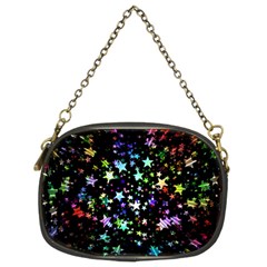 Christmas-star-gloss-lights-light Chain Purse (Two Sides)