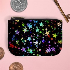 Christmas-star-gloss-lights-light Mini Coin Purse