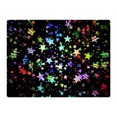 Christmas-star-gloss-lights-light Two Sides Premium Plush Fleece Blanket (Mini)