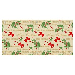 Christmas-paper-scrapbooking-- Banner And Sign 6  X 3  by Grandong