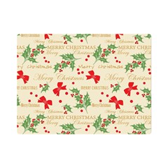 Christmas-paper-scrapbooking-- Premium Plush Fleece Blanket (Mini)