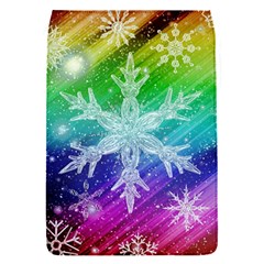 Christmas-snowflake-background Removable Flap Cover (s) by Grandong