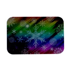 Christmas-snowflake-background Open Lid Metal Box (silver)   by Grandong