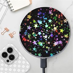 Christmas-star-gloss-lights-light Wireless Fast Charger(White)