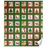 Christmas-paper-christmas-pattern Canvas 20  x 24  19.57 x23.15  Canvas - 1