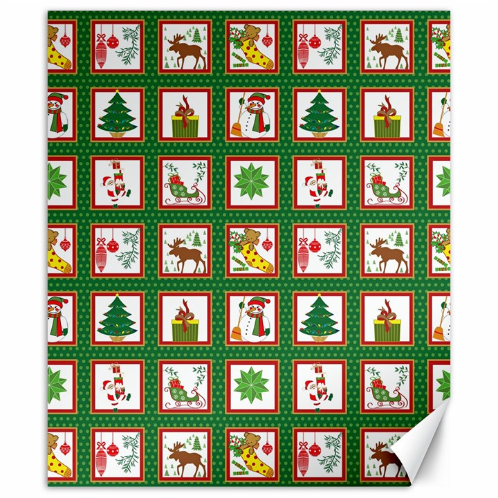 Christmas-paper-christmas-pattern Canvas 20  x 24 