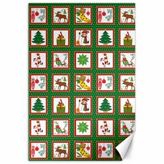 Christmas-paper-christmas-pattern Canvas 20  X 30  by Grandong