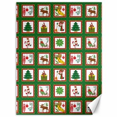 Christmas-paper-christmas-pattern Canvas 36  X 48  by Grandong