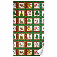 Christmas-paper-christmas-pattern Canvas 40  X 72  by Grandong