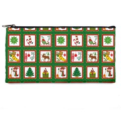 Christmas-paper-christmas-pattern Pencil Case by Grandong