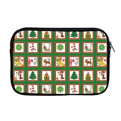 Christmas-paper-christmas-pattern Apple Macbook Pro 17  Zipper Case by Grandong