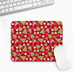 Christmas-paper-scrapbooking-pattern Small Mousepad by Grandong