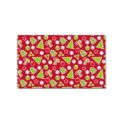 Christmas-paper-scrapbooking-pattern Sticker (rectangular) by Grandong