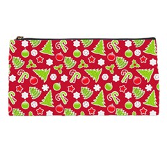 Christmas-paper-scrapbooking-pattern Pencil Case by Grandong