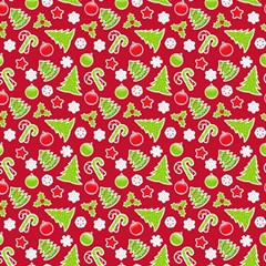 Christmas-paper-scrapbooking-pattern Play Mat (square) by Grandong