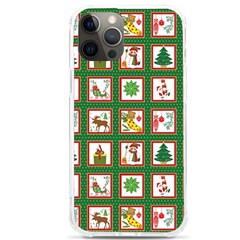 Christmas-paper-christmas-pattern Iphone 12 Pro Max Tpu Uv Print Case by Grandong