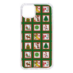 Christmas-paper-christmas-pattern Iphone 14 Plus Tpu Uv Print Case