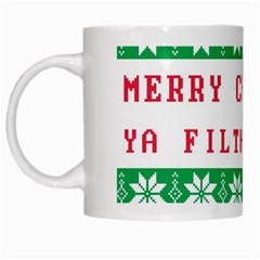 Merry Christmas Ya Filthy Animal White Mug by Grandong