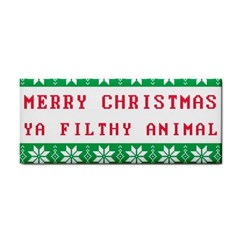 Merry Christmas Ya Filthy Animal Hand Towel by Grandong