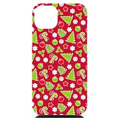 Christmas-paper-scrapbooking-pattern Iphone 14 Plus Black Uv Print Case by Grandong