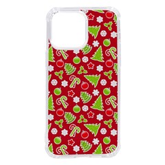 Christmas-paper-scrapbooking-pattern Iphone 14 Pro Max Tpu Uv Print Case