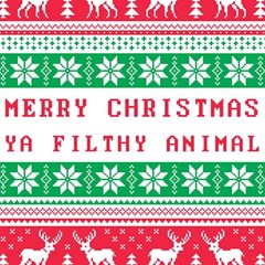 Merry Christmas Ya Filthy Animal Play Mat (rectangle) by Grandong