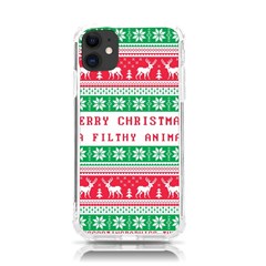 Merry Christmas Ya Filthy Animal Iphone 11 Tpu Uv Print Case by Grandong