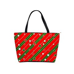 Christmas-paper-star-texture     - Classic Shoulder Handbag by Grandong