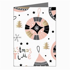 Christmas Time Greeting Cards (pkg Of 8) by Grandong