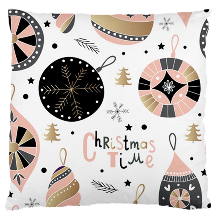 Christmas Time Large Cushion Case (Two Sides)