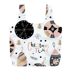 Christmas Time Full Print Recycle Bag (l) by Grandong