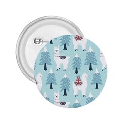 Christmas-tree-cute-lama-with-gift-boxes-seamless-pattern 2 25  Buttons by Grandong