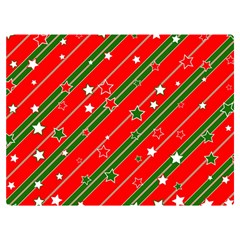 Christmas-paper-star-texture     - Two Sides Premium Plush Fleece Blanket (extra Small) by Grandong