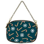 Christmas-seamless-pattern-with-candies-snowflakes Chain Purse (Two Sides) Front