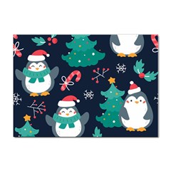 Colorful-funny-christmas-pattern      - Sticker A4 (100 Pack) by Grandong