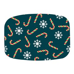 Christmas-seamless-pattern-with-candies-snowflakes Mini Square Pill Box by Grandong