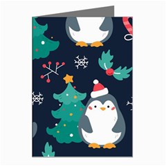 Colorful-funny-christmas-pattern      - Greeting Cards (pkg Of 8) by Grandong