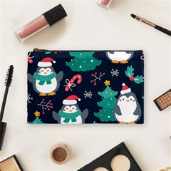 Colorful-funny-christmas-pattern      - Cosmetic Bag (medium) by Grandong