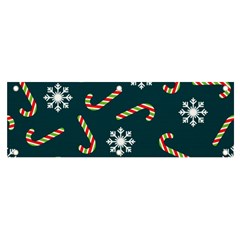 Christmas-seamless-pattern-with-candies-snowflakes Banner And Sign 6  X 2  by Grandong