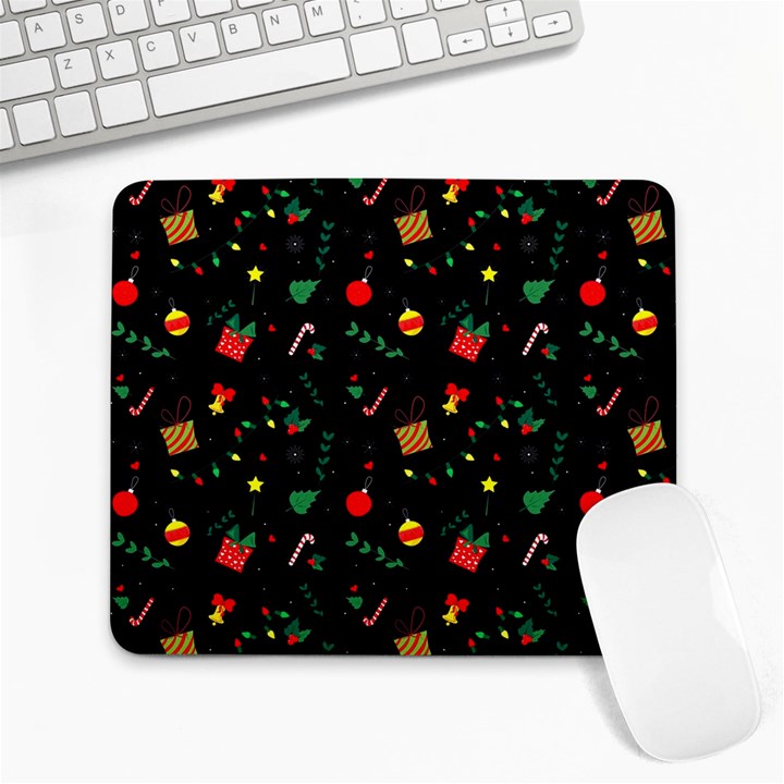 Christmas Paper Stars Pattern Texture Background Colorful Colors Seamless Copy Large Mousepad