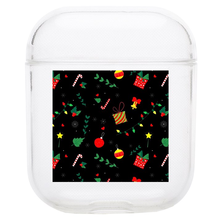 Christmas Pattern Texture Colorful Wallpaper AirPods 1/2 Case