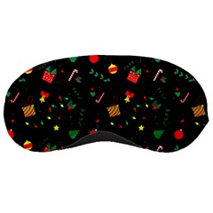 Christmas Paper Stars Pattern Texture Background Colorful Colors Seamless Copy Sleep Mask by Grandong