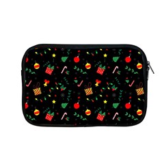 Christmas Paper Stars Pattern Texture Background Colorful Colors Seamless Copy Apple Macbook Pro 13  Zipper Case by Grandong