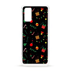 Christmas Pattern Texture Colorful Wallpaper Samsung Galaxy S20 6 2 Inch Tpu Uv Case by Grandong