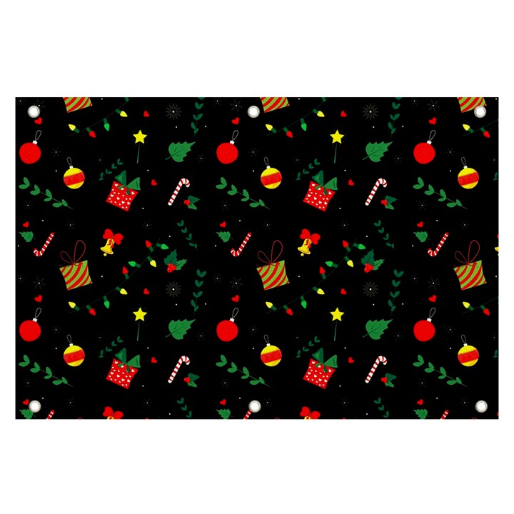 Christmas Pattern Texture Colorful Wallpaper Banner and Sign 6  x 4 