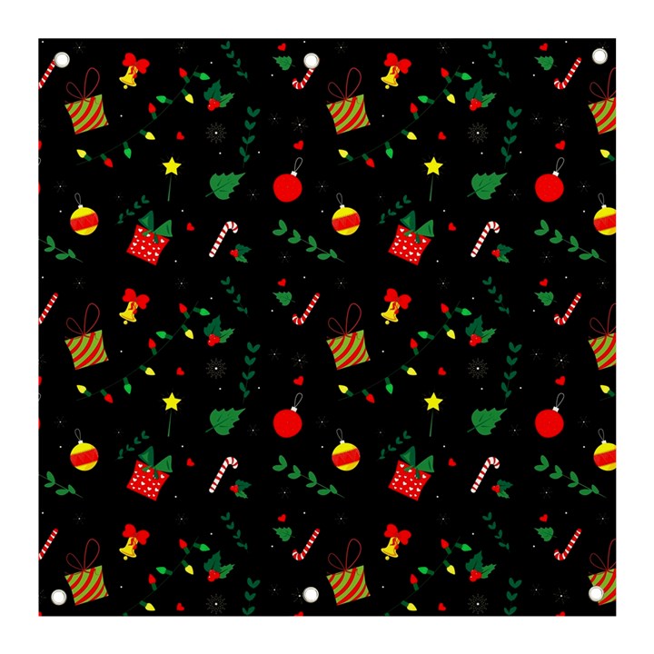 Christmas Paper Stars Pattern Texture Background Colorful Colors Seamless Copy Banner and Sign 3  x 3 