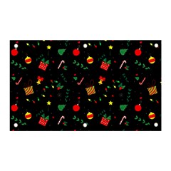 Christmas Paper Stars Pattern Texture Background Colorful Colors Seamless Copy Banner And Sign 5  X 3  by Grandong