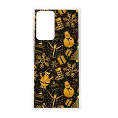 Christmas Background Seamless Pattern Pattern Samsung Galaxy Note 20 Ultra Tpu Uv Case by Grandong