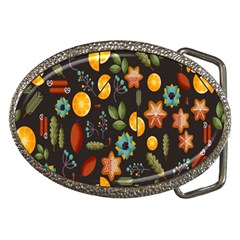 Christmas-seamless-pattern   - Belt Buckles by Grandong