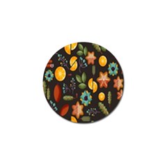 Christmas-seamless-pattern   - Golf Ball Marker by Grandong